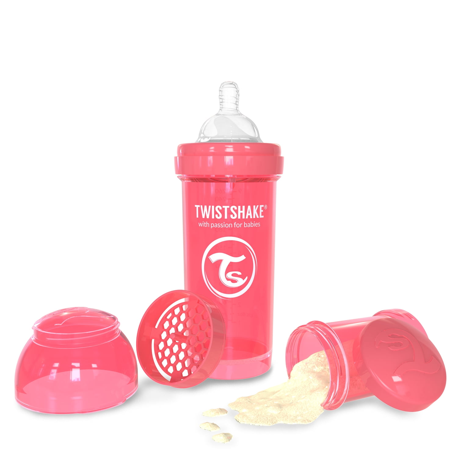 twist shake baby bottle