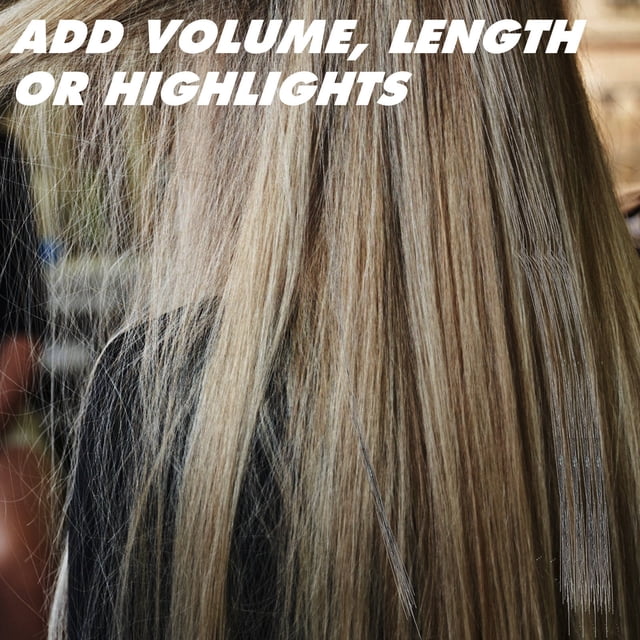unbranded 6Ud Kit De Extensiones Tinsel Para Negro Con Y Uso