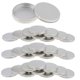 thumbnail image 1 of 30 G 1 Botella Redonda De Aluminio Del Envase De Del Bálsamo Labial Con La Tapa Del Hilo De Rosca - Para Almacenar Especias, Caramelos, Té O Regalos, Paquete De 30 Baoblaze latas de aluminio, 1 of 7