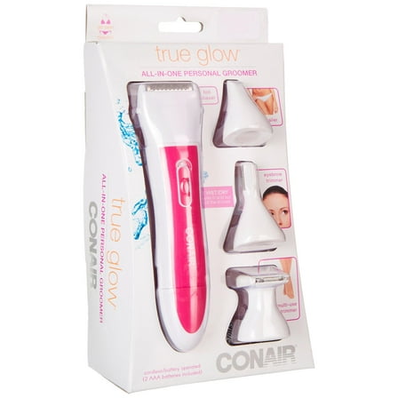 Conair 6 Pc. True Glow All In One Personal Groomer One Size Pink