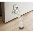 thumbnail image 3 of Door Stopper on Foot - Keep Door Open at Garage Door, Office, Home, Metal Door Stopper with Soft Rubber Bumper, 3 of 4