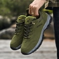 thumbnail image 6 of NOKIO Men's Mountaineering Sneakers Wate𝗋proof Anti-S𝗅ip Running Shoes Comfortable Wide Width Hiking Shoes Comfortable Cushion Sport Shoes Lightweight Outdoor Athlet𝗂c Shoes for Back to College, 6 of 6
