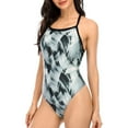 thumbnail image 4 of Beautyin Women's One Piece Athletic Swimsuit Competition Bathing Suit, 4 of 5