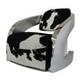 thumbnail image 3 of Infinity CH18-BKCH Outdoor Living  Cow Hide Outdoor Chair, Black, 3 of 3