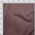 thumbnail image 3 of oneOone Cotton Poplin Maroon Fabric Geometric Craft Projects Decor Fabric Printed By The Yard 42 Inch Wide, 3 of 4