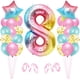 thumbnail image 1 of globo cumpleaños niña 8 años, 8vo cumpleaños, globo rosa número 8, decoración cumpleaños, globo feliz cumpleaños, decoración fiesta cumpleaños niña 8 años JM, 1 of 4