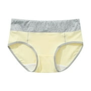 Aayomet Womens Panties Women's Cotton Brief Value Pack Assorted Brief Underwear,Multicolor XL