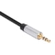 thumbnail image 4 of Cable Adaptador Cable de audio de 1,8 m macho de 3,5 mm a doble macho de 6,35 mm para altavoz amplificador mezclador, 4 of 7