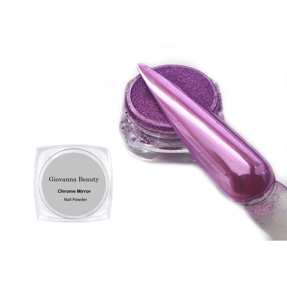 MAUVE CHROME NAIL POWDER