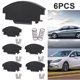 thumbnail image 5 of Botón Cierre Tapa Reposabrazos Central 6 Uds. para Bora Mk4 Passat B5 (), 5 of 7