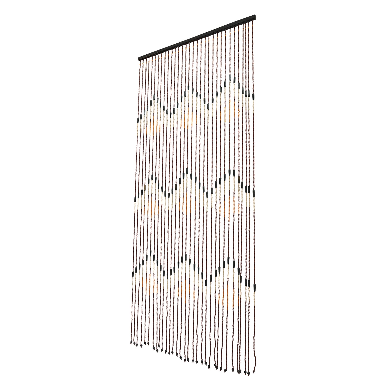 Door Beaded Curtain, Colorful Bamboo Wood Beaded Curtain, Handmade Doorway Bead String Curtain