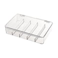 thumbnail image 3 of Organizador de gafas de sol, caja de almacenamiento con 5 ranuras para múltiples gafas, ligero, resistente al polvo, estuche para gafas, estuche para, 3 of 8