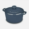 thumbnail image 1 of Cuisinart CI630-20BG Casserole Classique en Fonte Émaillée de Chef, Ronde de 3 Pintes avec Couvercle, Bleu Provençal, 1 of 8