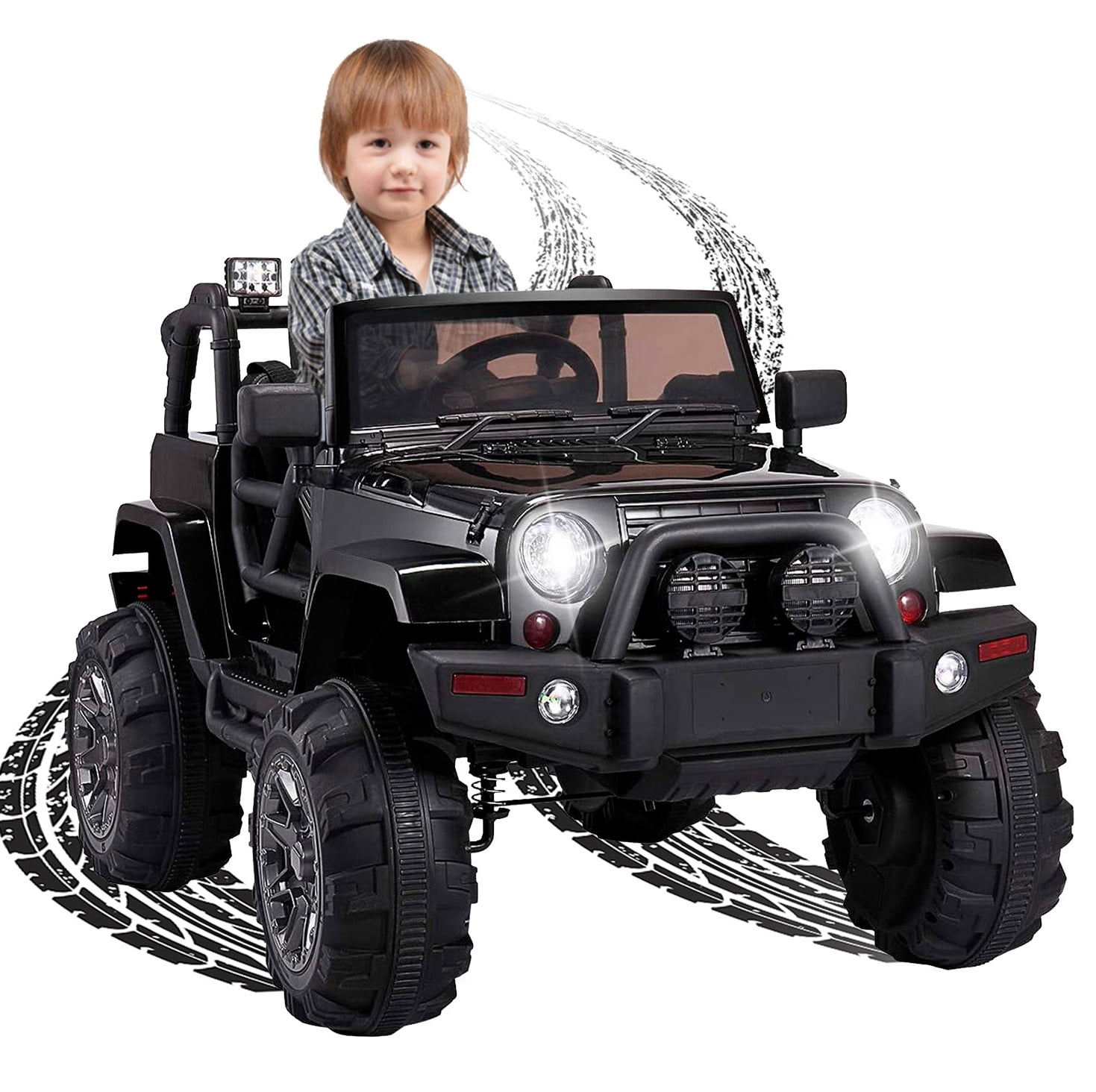 Power Wheels For Boys Girls Ride Ons Jeep Truck RC Rideon Rideable Best Gift New 