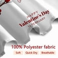 thumbnail image 3 of Happy Valentine''s Day Shower Curtain for Bathroom Romantic Red Love Heart Trees Branches February 14 Shower Curtain with Hooks Decorative Waterproof, 72x72 Inch, 3 of 6