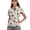 Animals Pattern Print, variant on Whosucclay Easter Bunny Easy Match Golf Shirt, Polyester Polo Shirts Stretch Moisture Wicking Tennis Shirts for Bowling Hiking Outdoor Size Medium