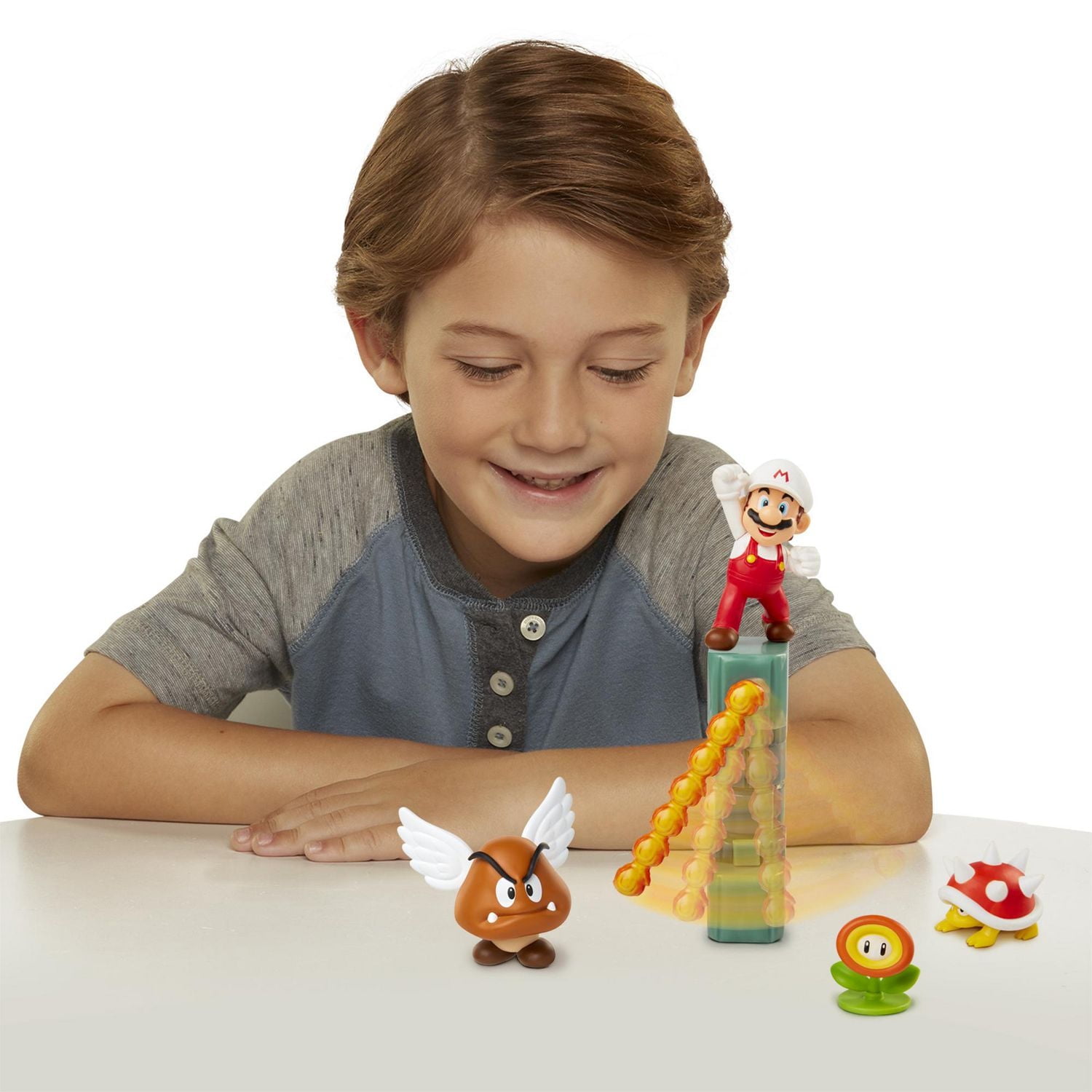 Nintendo Super Mario 2,5 pouces - Diorama Château de lave