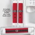 thumbnail image 2 of HEALEEP 3 Pcs Poignées de Porte de Réfrigérateur Rouge Boucle Lavable pour Usage Hivernal, 2 of 8