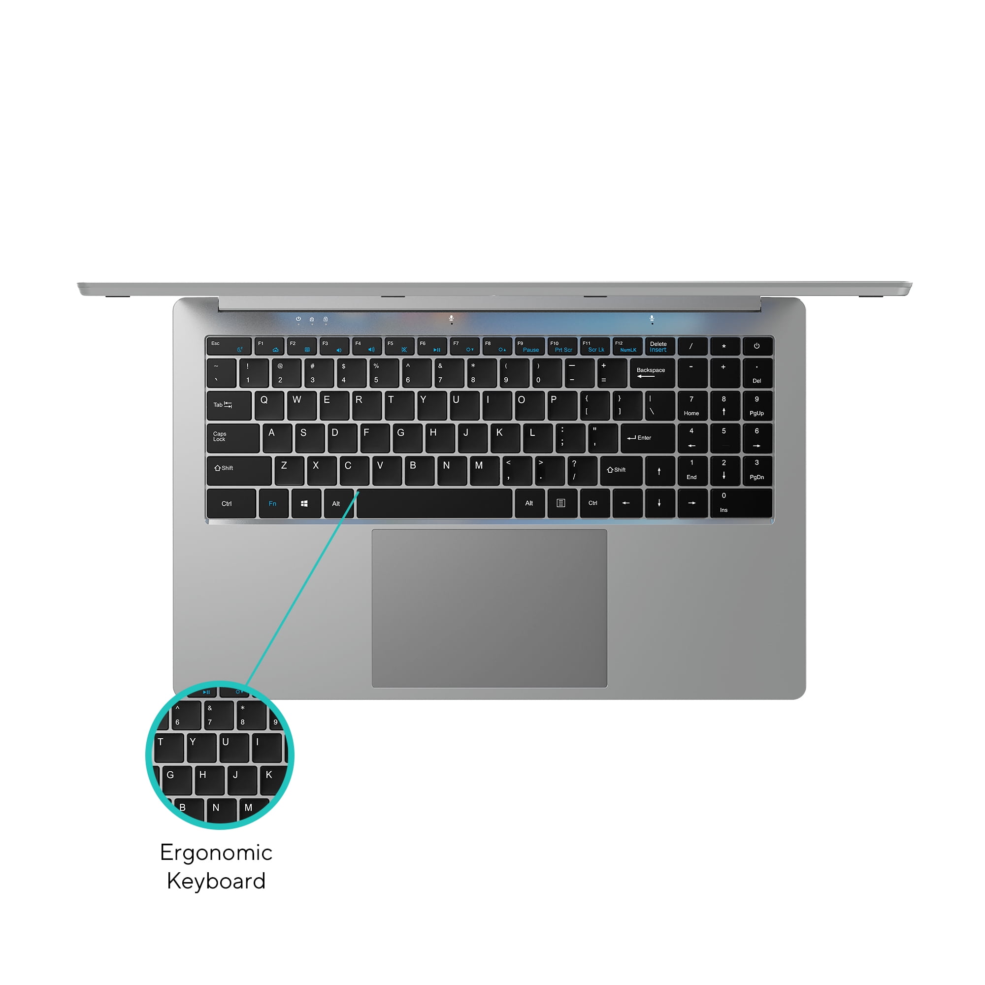Core Innovations CLT1564 15.6" Notebook - Intel Celeron N3350 1.1GHz - 3GB RAM - 64GB Flash Memory - 1366 x 768 - Intel HD Graphics 500 - Windows 10 Home in S mode - Silver