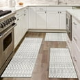 thumbnail image 4 of Boho Kitchen Rugs Set of 3,Moroccan Modern Farmhouse Kitchen Mats for Floor,Geometric Pattern Non-Slip Washable Sink Mats Home Decor Doormat+Runner Rug, 4 of 6