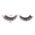 thumbnail image 4 of Newcally Pestañas postizas Ojos de gato Wispy Pestañas de visón sintético natural Paquete de 14 pares Volumen ligero Pestañas postizas cortas Paquete múltiple, 4 of 9