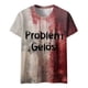 thumbnail image 1 of Fiudx Ropa de Mujer Camiseta Estampada Informal y de Moda para Mujer con Cuello Redondo y Top de Manga Corta, 1 of 3