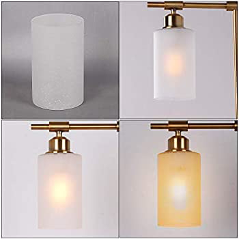 Frosted Seeded Glass Shade Cylinder, Glass Pendant Lamp Shade Replacements