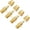 Rubber 3/8X1/4 MNPT, variant on 2pcs Premium Solid Brass Pneumatics Reusable Rubber Hose-End Repair Fitting, 3/8" Barb For 3/8-Inch ID Rubber Air Hose With 1/4" NPT