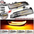 thumbnail image 2 of Dynamic Led Turn Signal Rearview Mirror Indicator Blinker Light For Mercedes Benz W204 W176 W212 CLA A B C E S GLA Class, 2 of 5
