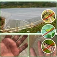 thumbnail image 6 of 33~150ft Mosquito Garden Bug Net Insect Barrier Bird Net Plant Protection Net, 6 of 10