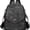 Black, variant on Sunyuer Fashion PU Leather Backpack Purse for Women, Anti-theft Leisure Multiple Functions Travel Bag Work Handbags Ladies Backpacks