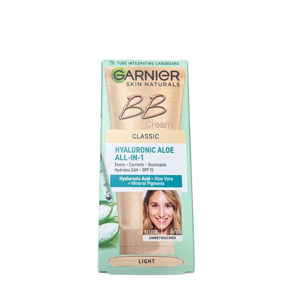 BB Cream Garnier Clásico Ácido Hialurónico Aloe 50ml Claro