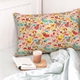 thumbnail image 4 of Balery Colorful Chicken Funda de Cojín Estampada, Regalos para Mujeres, Regalos de Amor para Ella, Regalos para Novia o Esposa, Funda de Almohada-14"x20", 4 of 6