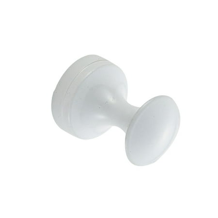 

1PC Simple Round Head Hook Metal Coat Hat Hook Wall Clothes-hook Mini Bathroom Small Hook for Kitchen Home Use White