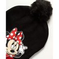 thumbnail image 6 of Disney Toddler Winter Hat, Kids Gloves or Toddlers Mittens and Matching Scarf, Minnie Mouse Baby Beanie for Girls Ages 2-7, 6 of 6