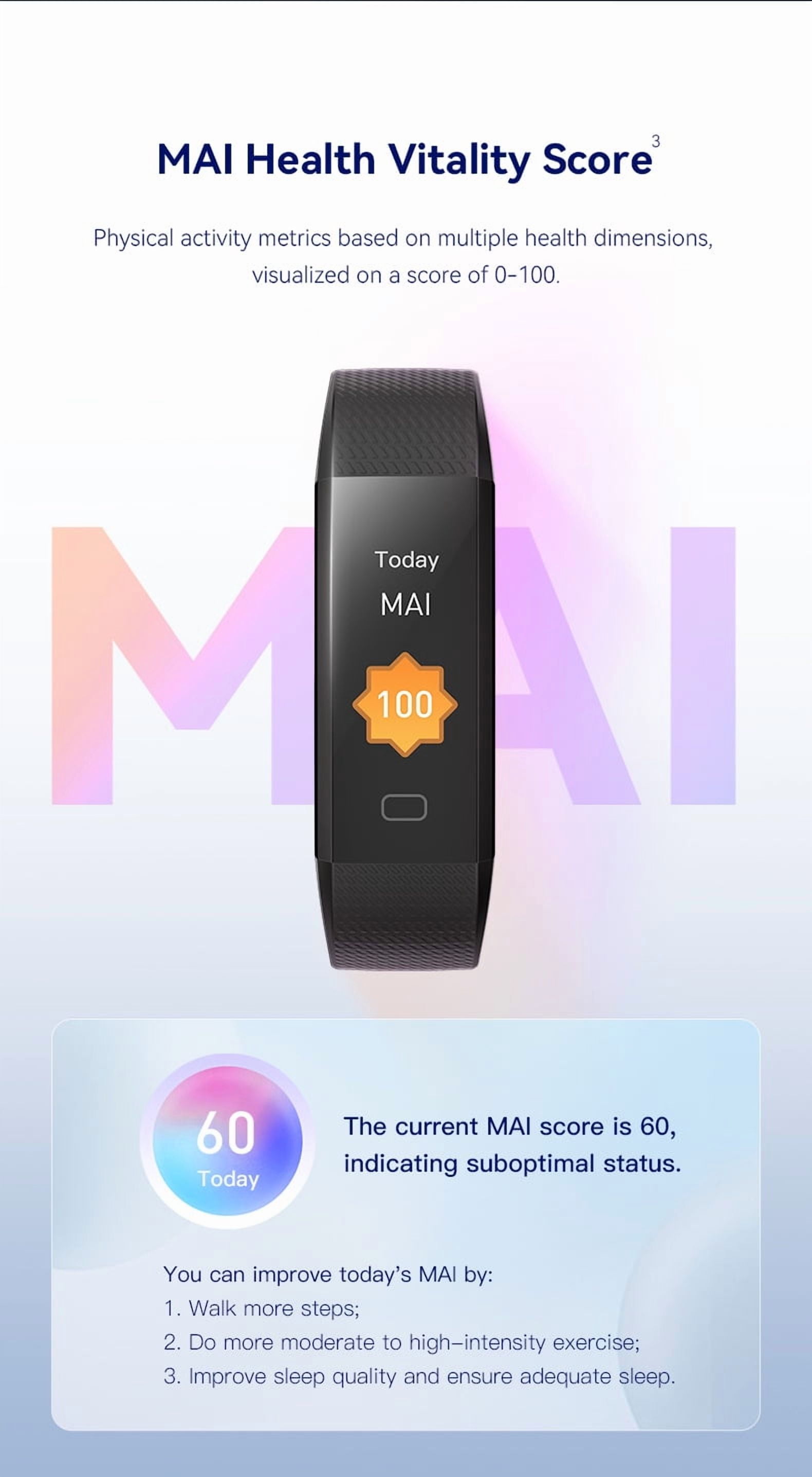LAATIKUI S5 smart watch heart rate monitor fitness tracker waterproof bracelet