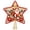 C, variant on Blue Snowman Diamond Art Style Star Topper, Jewel-Like Winter Village Scene for Christmas Tree and Seasonal Home Display, Plastic