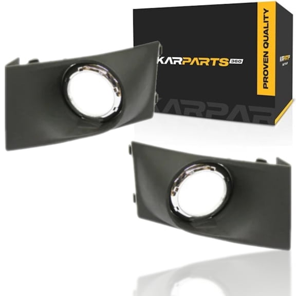 CarLights360: For Ford Focus Fog Light Bezel Cover 2009 2010 2011 Pair Driver and Passenger Side For FO2598101, FO2599101