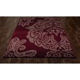 thumbnail image 2 of Art Carpet 841864107470 4 x 6 ft. Bastille Collection Large Damask Border Woven Area Rug, Red, 2 of 2