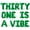 Green, variant on Letter Balloons - THIRTY ONE IS A VIBE 16" Inch Alphabet Letters Foil Mylar Balloon 31st Birthday Party Banner (Gold)