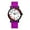 Black Magenta, variant on Blekon Nurse Watch Medical Scrub Colors for Female Adult - Red Pulsometer, Day/Date, Water Resistant