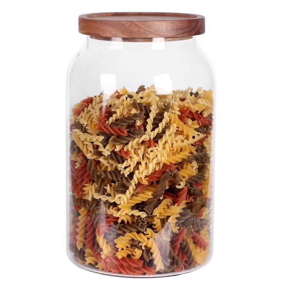 Frasco de vidrio LEAVES AND TREES Y, 1 galón/3800 ml con cierre hermético L