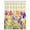 Light Yellow Lemon Yellow Violet, variant on Yellow Plaid Tulip Waterproof Fabric Shower Curtain,Spring Floral Watercolor Botanical Waterproof Fabric Shower Curtain for Bathroom Curtains Bathtubs Shower Curtains with 12 Hooks Extra Long 72x96