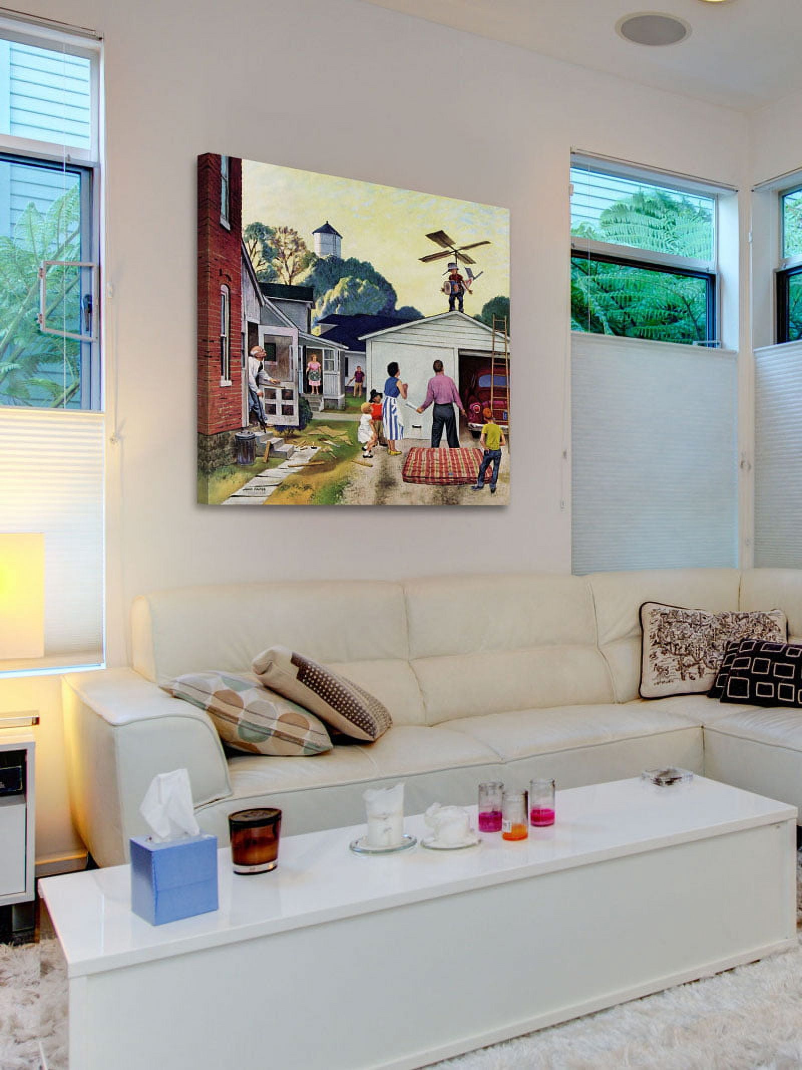 Marmont Hill "Learning to Fly" by John Falter Painting Print on Canvas