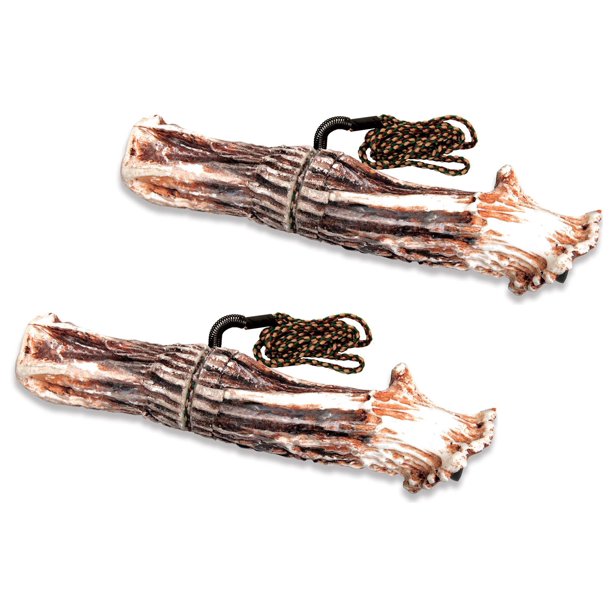 (2) Knight & Hale Da' Bone Deer Buck Hunting Grunt Calls w/ Lanyard