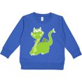 thumbnail image 2 of Inktastic Green Dragon Toddler Sweatshirt, 2 of 4