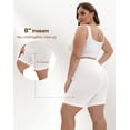 thumbnail image 4 of INNERSY Plus Size Slip Shorts for Women Stretchy High Waist Boyshorts Underwear 3 Pack(3XL,Mix), 4 of 10