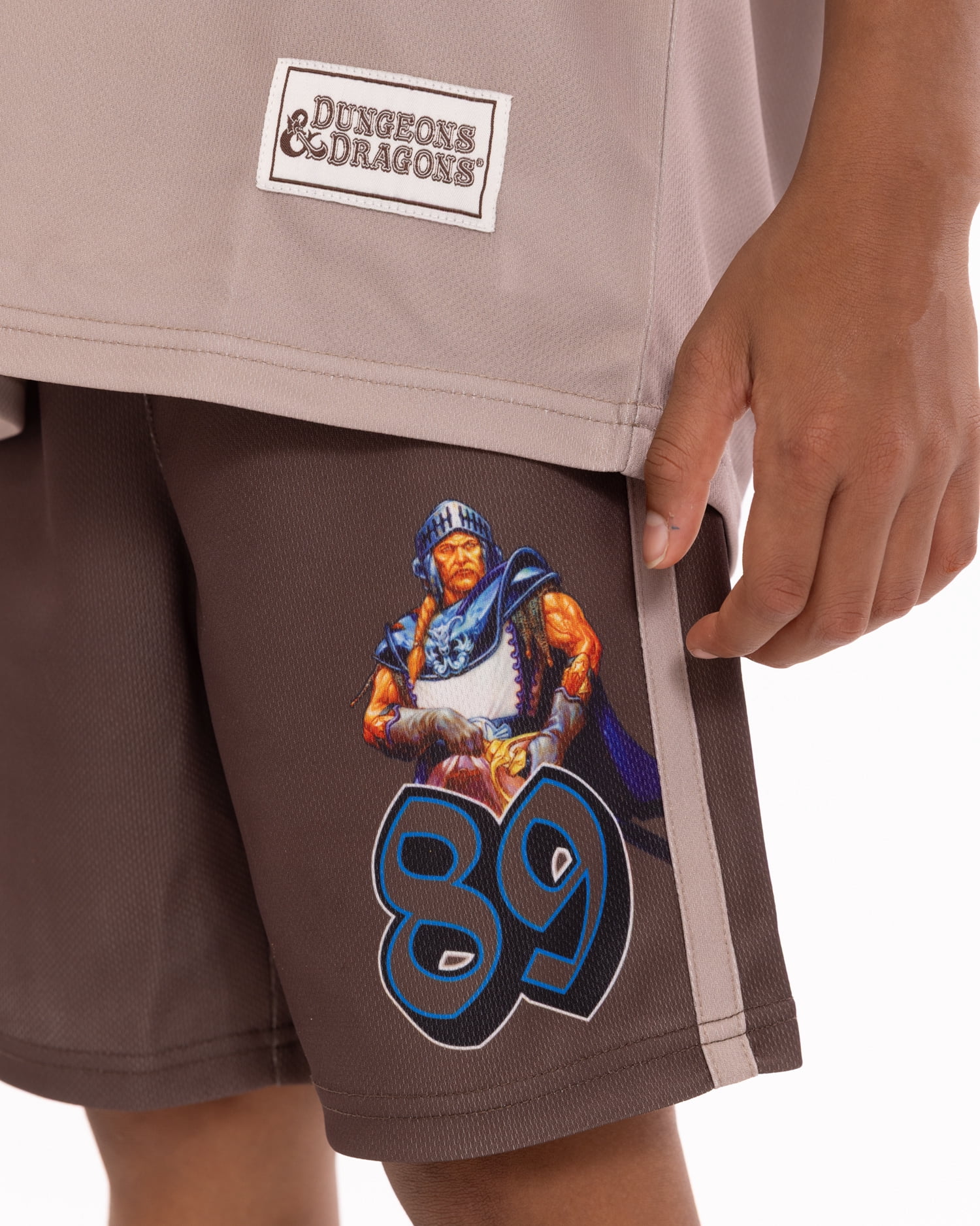 Dungeons & Dragons Boys V Neck Graphic Football Jersey and Shorts Set, Sizes 4-16