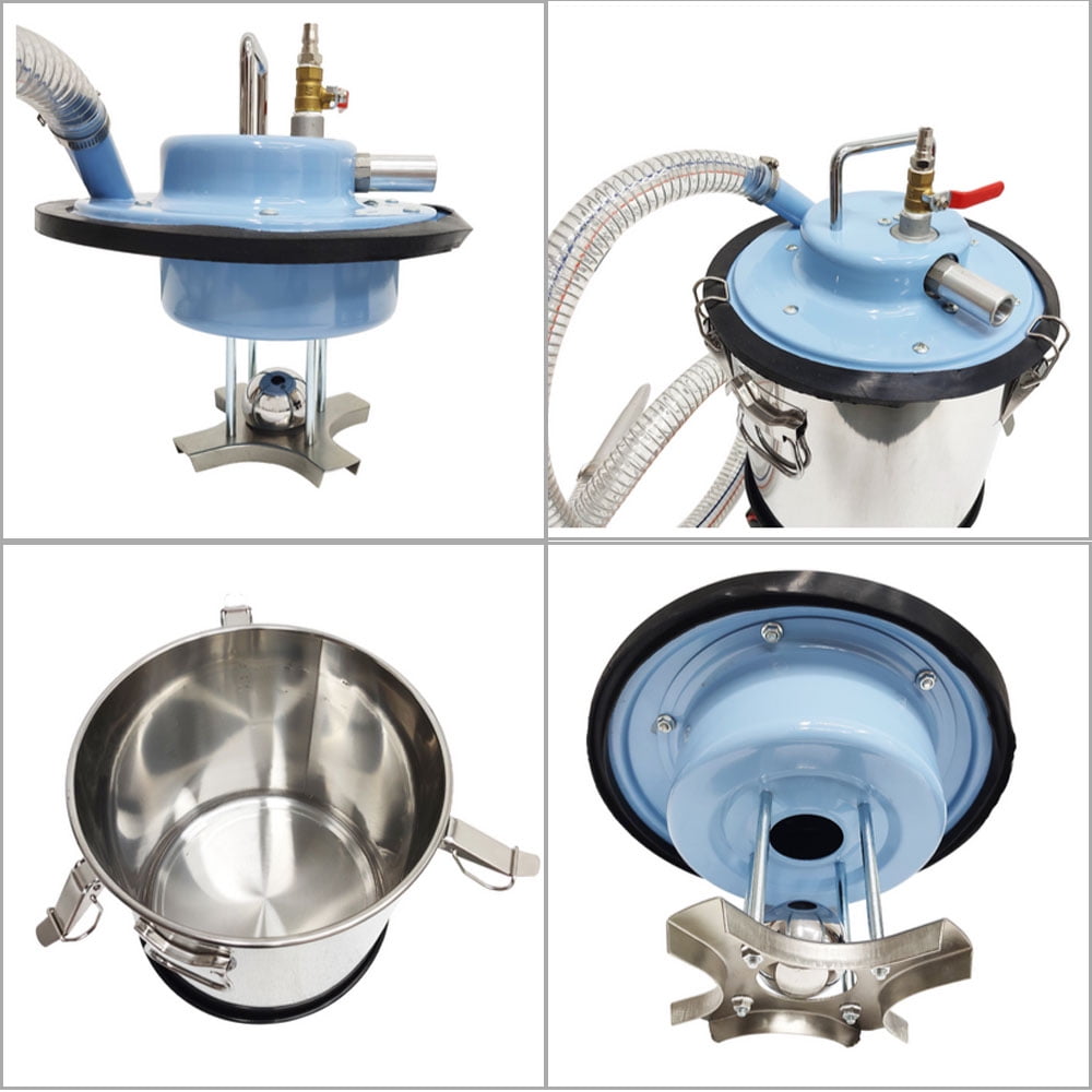 5 Gallon Pneumatic Vacuum Industrial Vacuum Cleaner with Dust Collection Bag Wet Dry Vacuum Cleaner