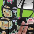 thumbnail image 5 of Garden Tool Bag,Pioneer Flower Floral Print Pattern Garden Tool Organizer,Garden Gifts,Waterproof Multi-Pocket Garden Tool Storage 11.8x5.5x11.4 Inch(Tools NOT Included), 5 of 6